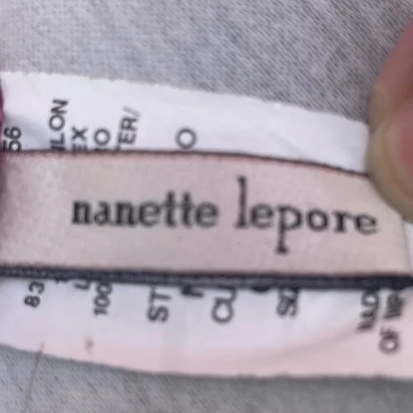 Nanette Lepore pink floral print strapless bikini top / L / Excellent condition - Picture 15 of 17